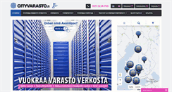 Desktop Screenshot of cityvarasto.fi
